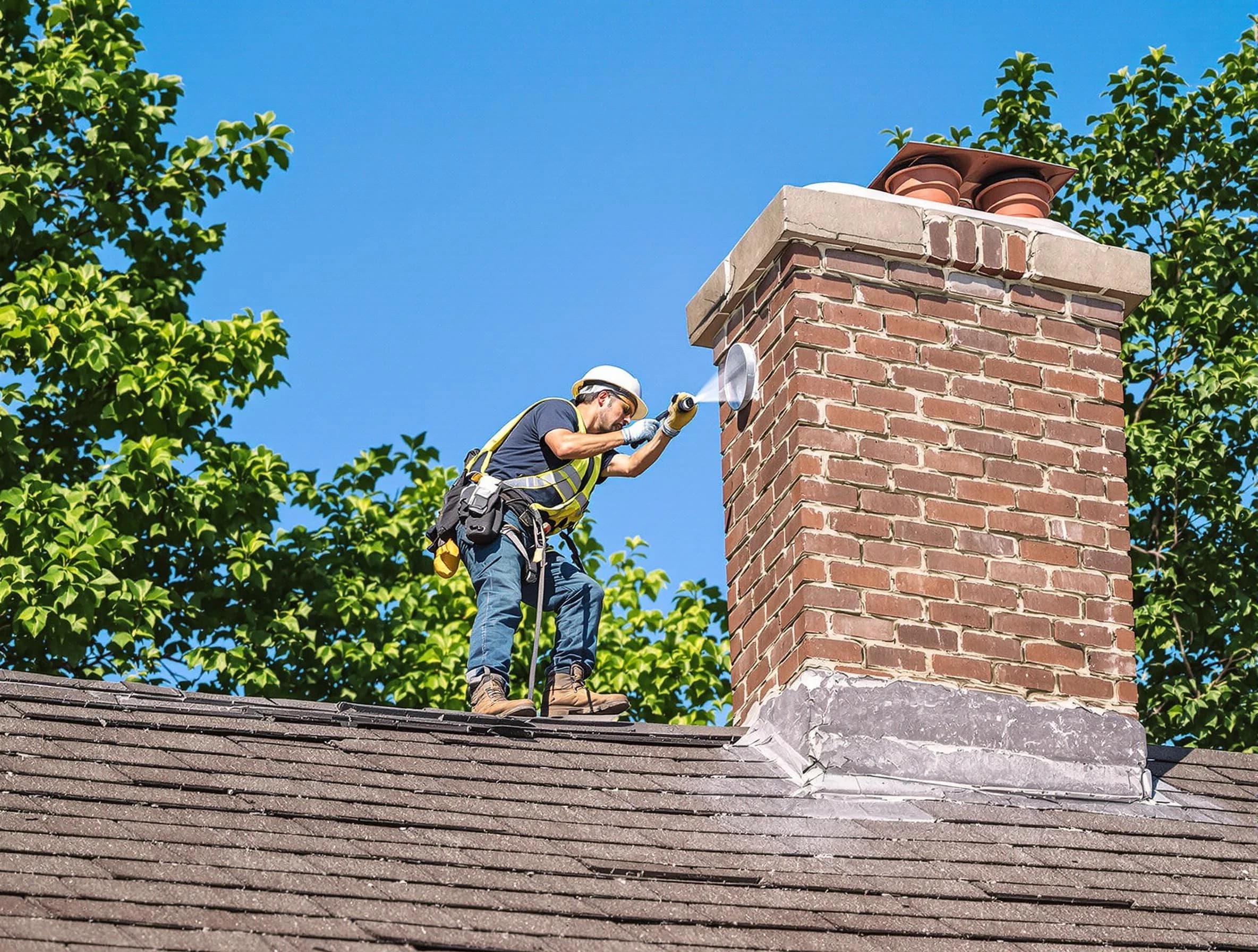 Littleton Chimney Sweep performing an inspection with advanced tools in Littleton, CO