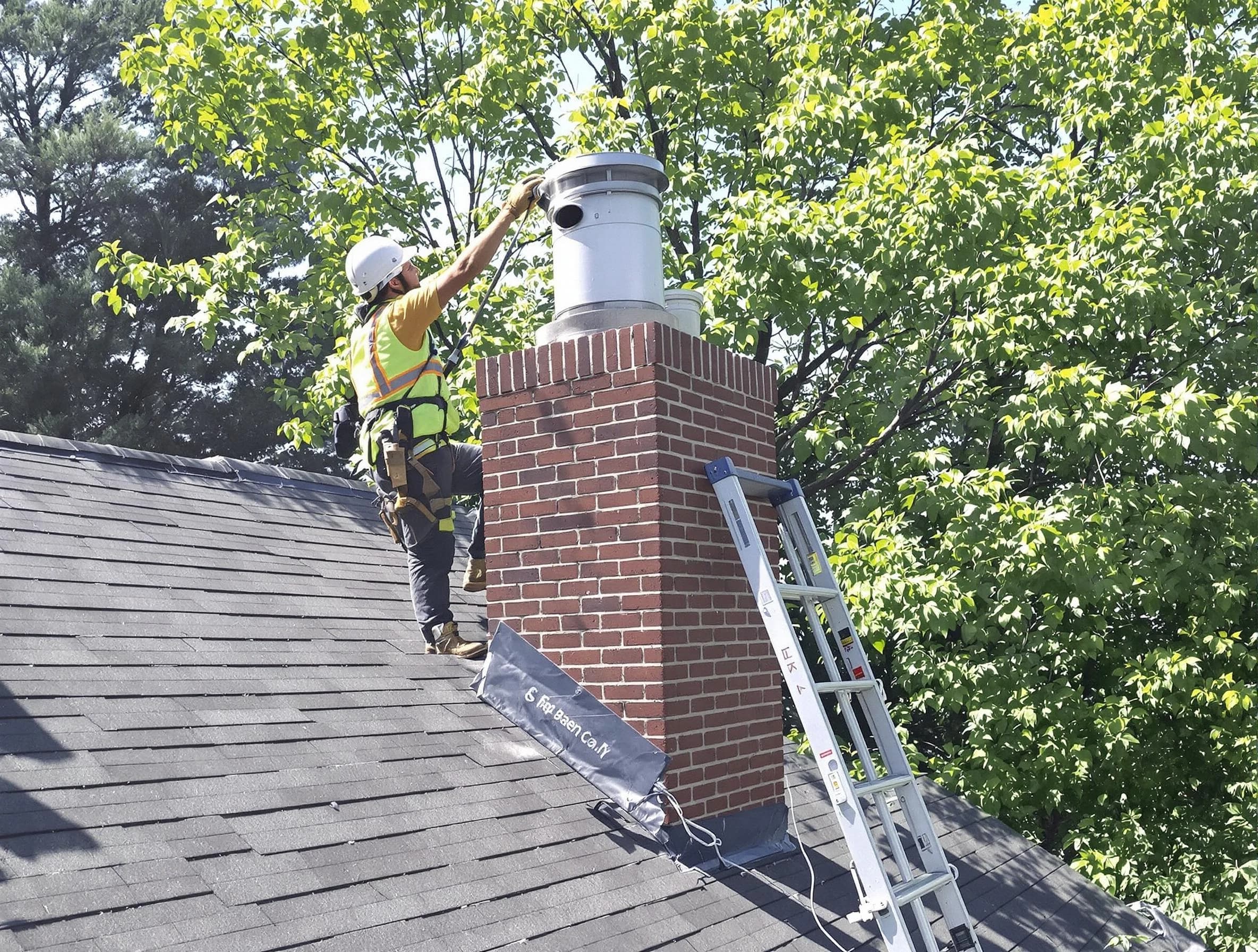 Chimney liner inspection by Littleton Chimney Sweep in Littleton, CO