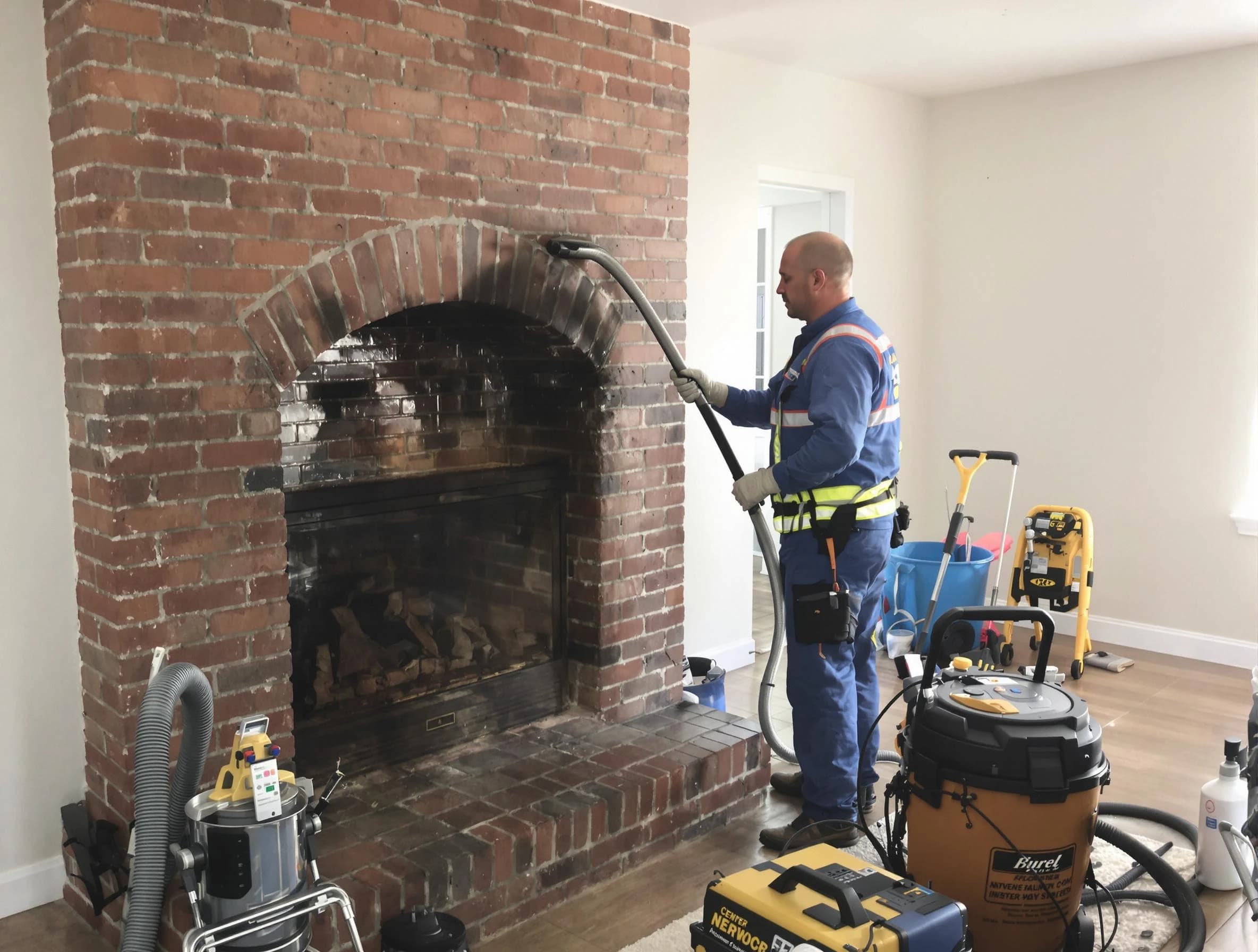 Littleton Chimney Sweep expert performing detailed chimney sweep in Littleton, CO
