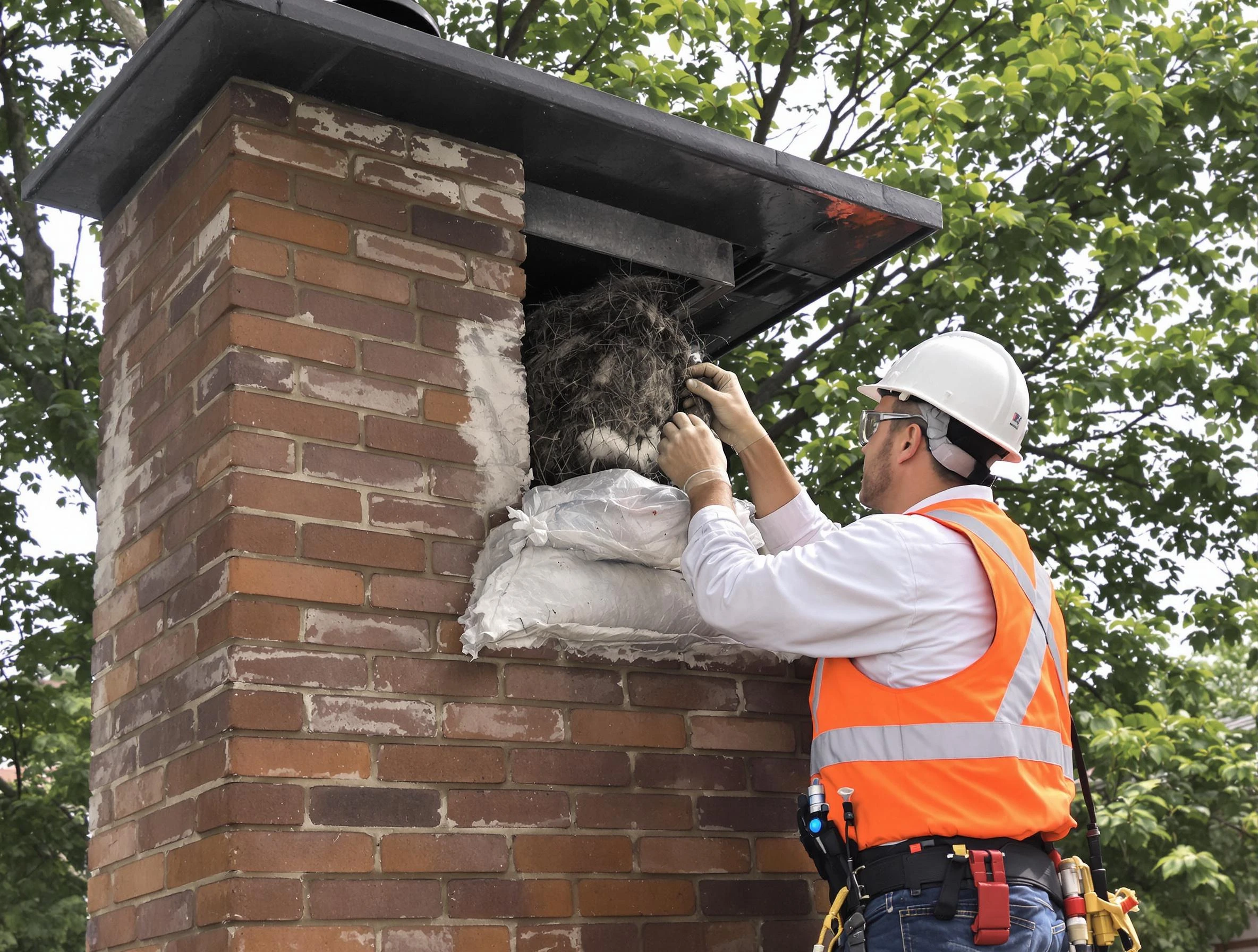 Humane removal of debris and animals by Littleton Chimney Sweep in Littleton, CO